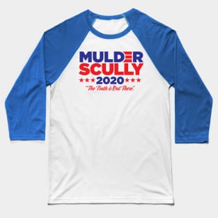 MULDER SCULLY 2020 Baseball T-Shirt